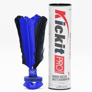 lot 7157 image: Kickit  The Original Birdie Soccer PRO Trainer  Play Outdoors, Indoors or Backyard, Beach or Tailgate, All Ages Fun & Travel Friendly (BlackBlue) - Retail $20