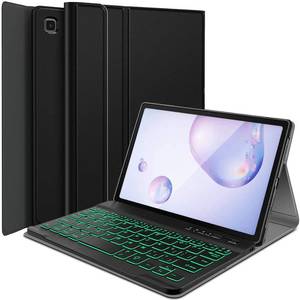 lot 7167 image: Wineecy Galaxy Tab A 8.4 2020 Keyboard Case (SM-T307SM-T307U, Backlit), Wireless Detachable Keyboard with Protective Cover for Samsung Galaxy Tab A 8.4 inch 2020 SM-T307 (Black) - Retail $35
