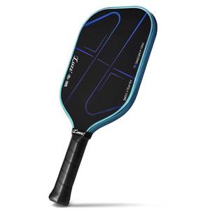 lot 15065 image: Luzz Pickleball Paddle, Thermoformed Blue Blaze Inferno 3D Grooved Carbon Fiber Pickleball Paddles Microporous Polymer Core Exceptional Spin and Power 16mm Composite Pickle Ball Rackets for Players - Retail $239