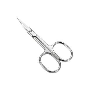 lot 13149 image: LIVINGO Premium Manicure Scissors Multi-purpose Stainless Steel Cuticle Pedicure Beauty Grooming Kit for Nail, Eyebrow, Eyelash, Dry Skin Curved Blade 3.5 inch - Retail $10