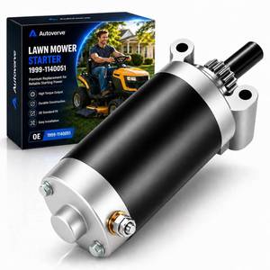 lot 15117 image: Autoverve Kohler 7000 Series Lawn Mower Starter 1999-1140051 Fit Cub Cadet Courage XT1 XT2 ZT1 LT1045 LT1050 GT1554 LTX-1050 LTX-1046 RZT-50 20HP 22HP 24HP 25HP 26HP SV735 KT735 KT740 KT745 3209808 - Retail $48