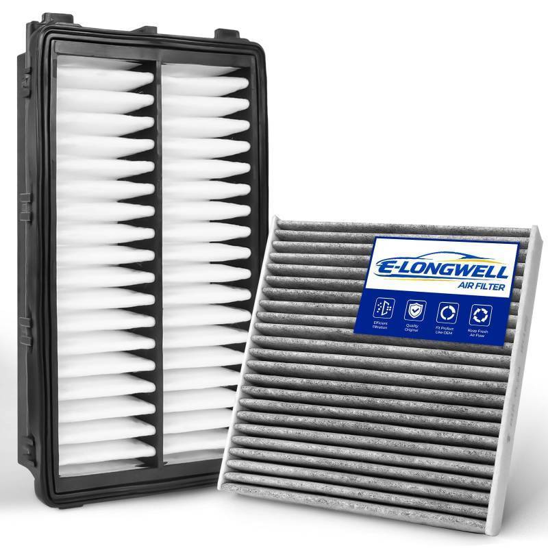 lot 19799 image: Cabin & Engine Air Filter Kit Fits 2021-2026 SantaSorentoK5, 2020-2026 Sonata, 2022-2026 Tucson, 2023-2026 Sportage (Not Fit Hybrid) - Retail $27