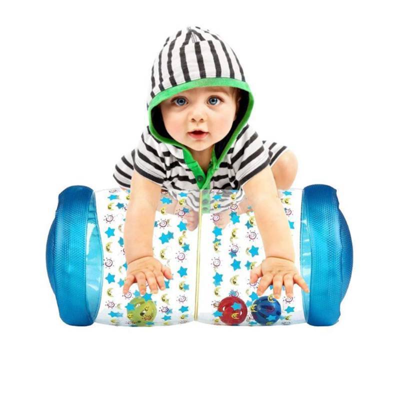 lot 25905 image: Fidget Toys Baby Crawling Fitness Toys Exercise Your Babys Hearing and Touch Exercise Your Babys Muscles and Coordination Baby Toys for 6 Months 1 2 3 Year olds (Blue) - Retail $20