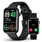 Smart Watch Fitness Tracker (Answer/Make Call), 24/7 Heart Rate Spo2 Blood Pressure Monitor Sleep Tracker, 114 Sports Modes Pedometer Calorie Step Tracker, Waterproof Activity Tracker for Women Men - Retail: $116