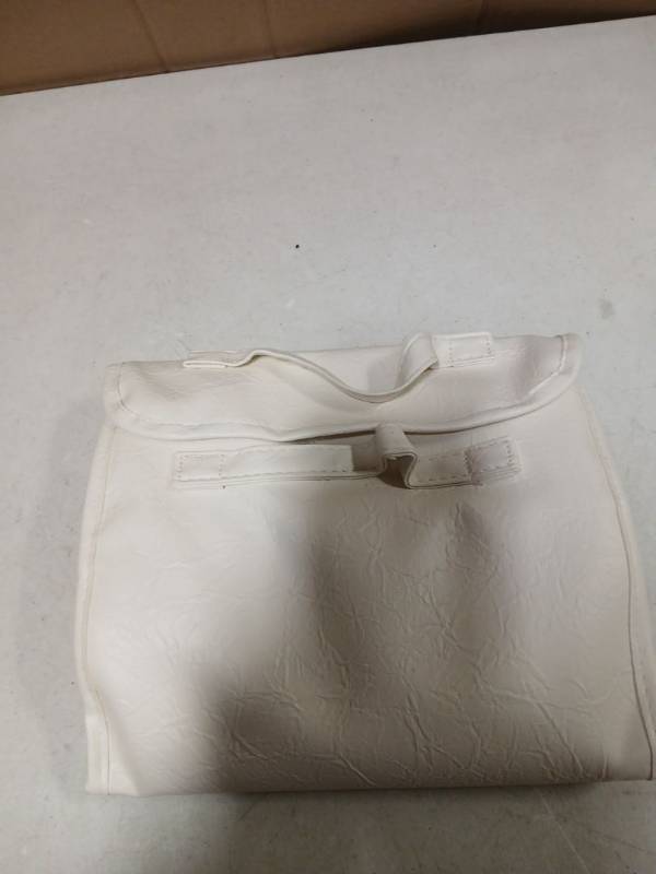 lot 21947 image: Expandable Travel Makeup Toiletry Bag White