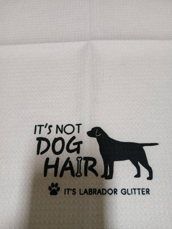 lot 26831 image: Labrador Theme Kitchen Towel