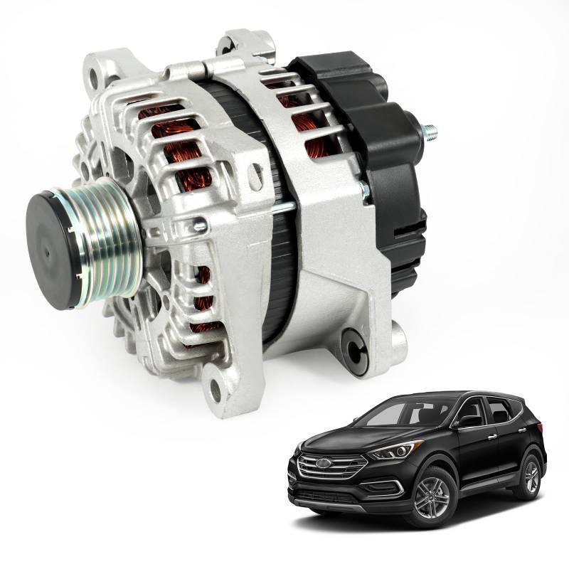 lot 62667 image: LEAPTREND Alternator 12V 150A Fit for HYUNDAl Santa Fe KlA Sorento 2.4L 2012-2015 Replace 37300-2G850 37300-2G855 37300-2G800