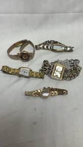 lot 28 image: Lot of 5 Wristwatches Baylor Gruen