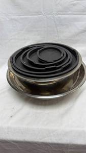 lot 31 image: Stainless Steel Nesting Bowls Set �� 13 Pieces Total