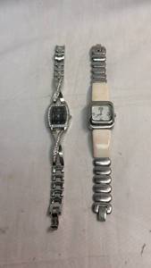 lot 39 image: Quartz Wristwatch 2 Piece Lot