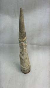 lot 74 image: Carved Bone Pipe