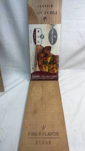 lot 84 image: Fire & Flavor Hickory Grilling Planks (3 total) 15.9 oz