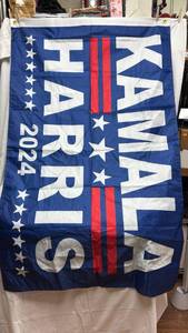 lot 93 image: Kamala Harris 2024 Political Campaign Flag (36x59.5)