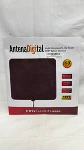 lot 124 image: AntenaDigital Multi-Directional Long Range HDTV Indoor Antenna 80 Miles