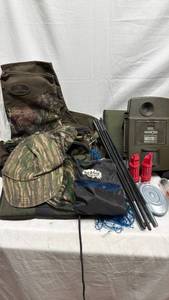 lot 125 image: Stealth Cam Trail Camera Kit & Hunting Accessories