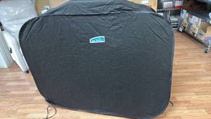 lot 126 image: Ez Twist Black Collapsible Grill Cover