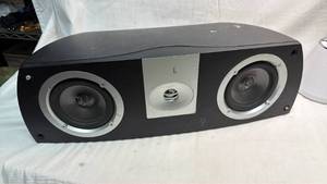lot 133 image: Center Channel Speaker with Dual Drivers and L Badge