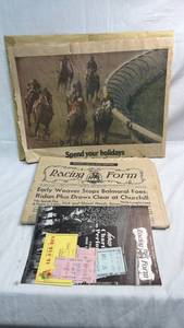 lot 139 image: Horse Racing Memorabilia including Daily Racing Form Omaha Edition May 22 1970 Vol. LXXVI No. 122