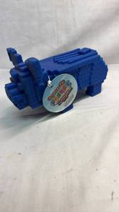 lot 150 image: AniMolds Squeeze Me Square Piggie Blue Toy ASQP150