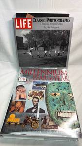 lot 172 image: 3 Book Lot including DK Millennium Year by Year Limited Edition 1999 Hardcover