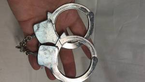 lot 179 image: Play Time Hand Cuffs Toy with Key