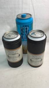 lot 232 image: Arctic Can Crack A Cold One Insulated Can Cooler 2-Pack