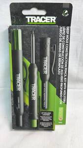 lot 257 image: Tracer All Purpose Deep Hole Construction Pencil Kit with 6 Graphite Replacement Leads