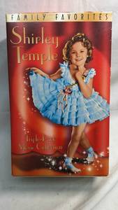 lot 260 image: Shirley Temple Family Favorites Triple-Pack Movie Collection VHS