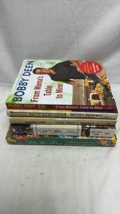 lot 294 image: Lot of 5 Cookbooks Bobby Deen, Donna Bells, Loretta Lynn, Cash, Perdue, Drummond