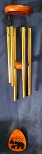 lot 103 image: Abuelo Wooden Wind Chime&nbsp