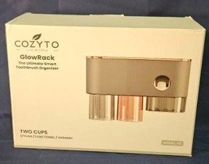 lot 122 image: GlowRack Smart Toothbrush Organizer