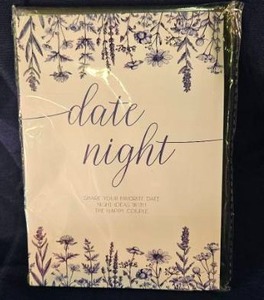 lot 124 image: Date Night Ideas Notepad Set&nbsp