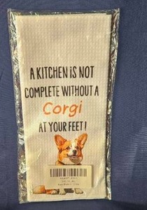 lot 133 image: Corgi Kitchen Towel&nbsp
