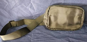 lot 140 image: Black Waist Pack with Adjustable Strap&nbsp