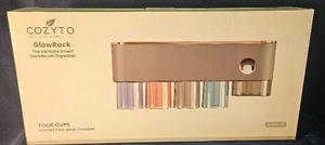 lot 165 image: GlowRack Smart Toothbrush Organizer -Four Cups&nbsp
