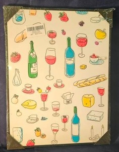 lot 168 image: Food and Beverage Illustration Wall Art Print&nbsp
