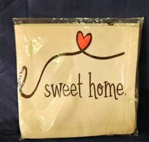 lot 184 image: Home Sweet Home Pillow Cover