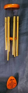lot 185 image: Wind Chimes for Abuelo