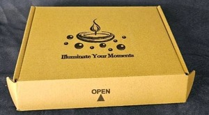lot 199 image: Water Bead Floating Candle Decoration Kit&nbsp