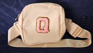 lot 221 image: Monogrammed Q Crossbody Bag