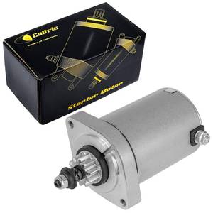 lot 22 image: Caltric Starter Compatible with Kawasaki FR651V FR691V FR730V FS481V FR600 FS730V  21.5-24Hp 21163-0749 - Retail $53