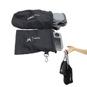 lot 53 image: ZWLLKJGS Protective Aircraft Sleeve for Dji Mavic Mini 3345 ProAir 3sNeoMini 4K RC 2RC N1N2 Remote Controller Portable Storage Pocket Carring Bag for Drone Accessories(DrawstringHook) - Retail $18