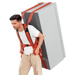 lot 815 image: KEDSUM Moving Straps 1 Person-Back Carry, Lifting Straps Moving Free Your Arms, Heavy Duty Strap for Appliance, Thicken Sponge Vest, Upgraded Move Tool for Renters&Movers, Break Strength Over 600LBS - Retail $30