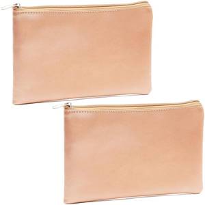 lot 958 image: Juvale Rose Gold Pouch for Pens, Makeup, Accessories (2 Pack) - Retail $7