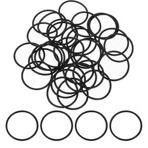 lot 972 image: uxcell 50Pcs AS-024 O-Rings, Nitrile Rubber O-Rings 1-18 ID, 1-14 OD, 116 Width Round Sealing Gasket for Automotive Machine Plumbing Sealing Repair (70 Durometer, Black) - Retail $7
