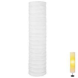 lot 989 image: SHADE ONLY Paper Lamp Shade, Floor Lamp Shade, Rice Paper Lampshade, 37.4 X 8.66 in Floor Light Cover Replacement for Living Room Home Hotel Bedside Desk - Retail $20