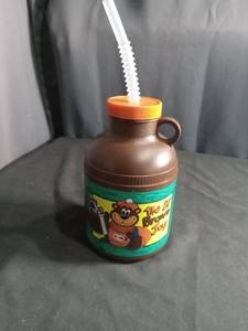 lot 6308 image: A&W Root Beer Mug with Straw and Lid