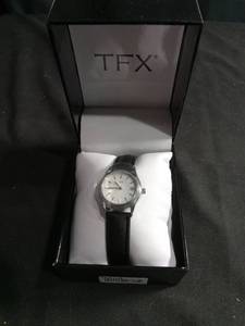 lot 6318 image: Tfx By Bulova Mens Silver Stainless Steel Bracelet Watch 36a104 D-4