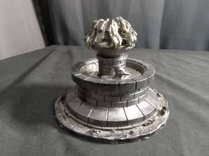 lot 6328 image: Micheal Ricker Pewter figurine Wishing Fountain