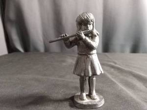lot 6346 image: Karen Beth Michael Ricker Pewter figurine